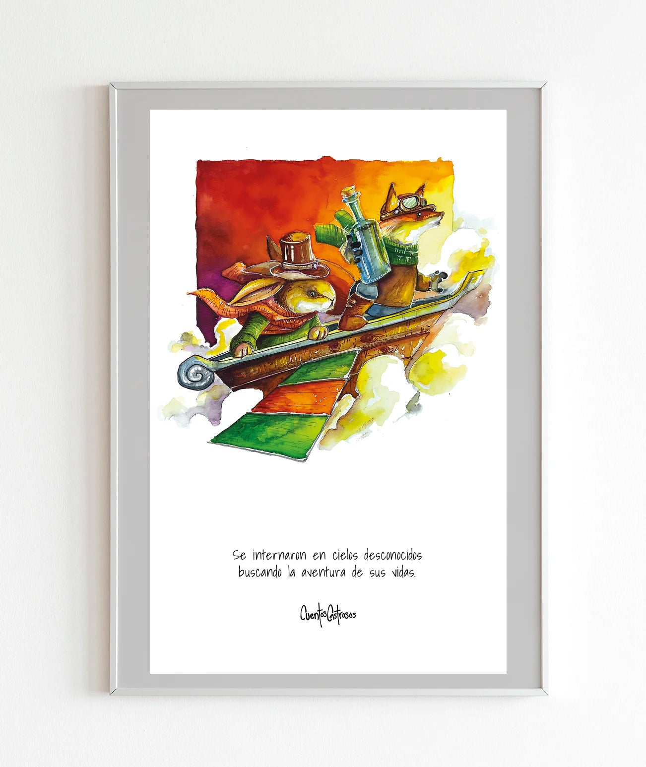 Cielos desconocidos - Print