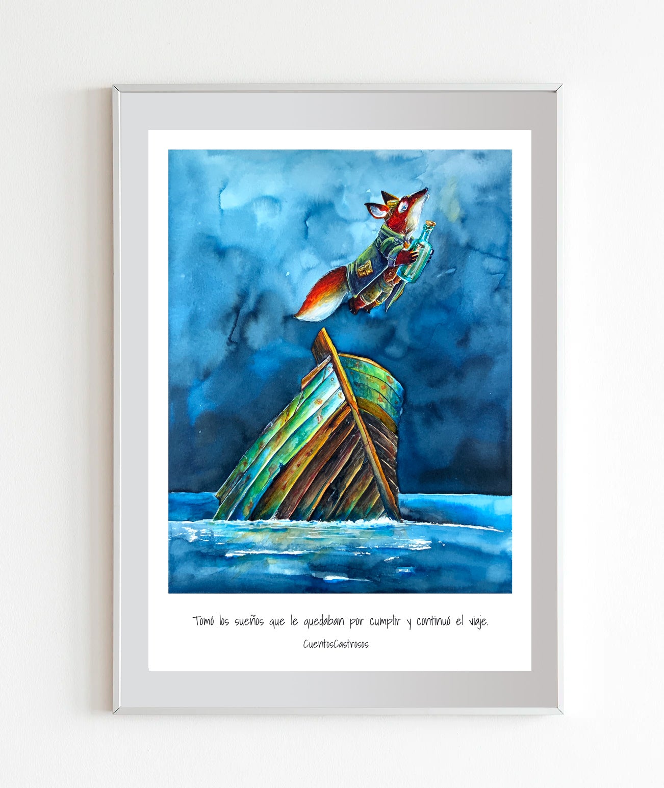 Continuar los sueños - Print Grande