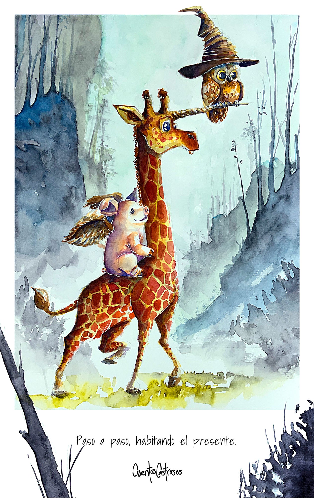 Habitando el presente - Print