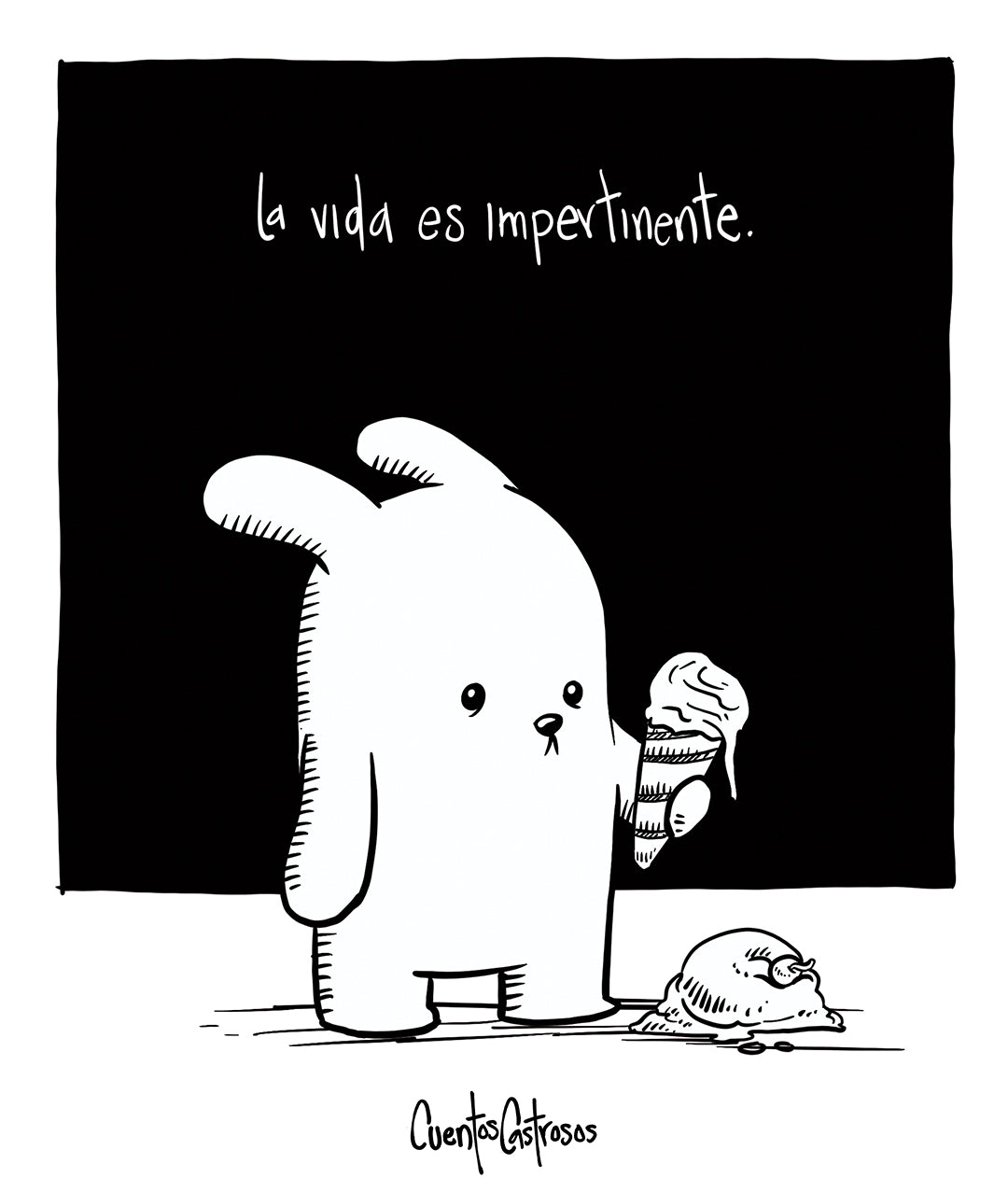 La vida es impertinente - Print
