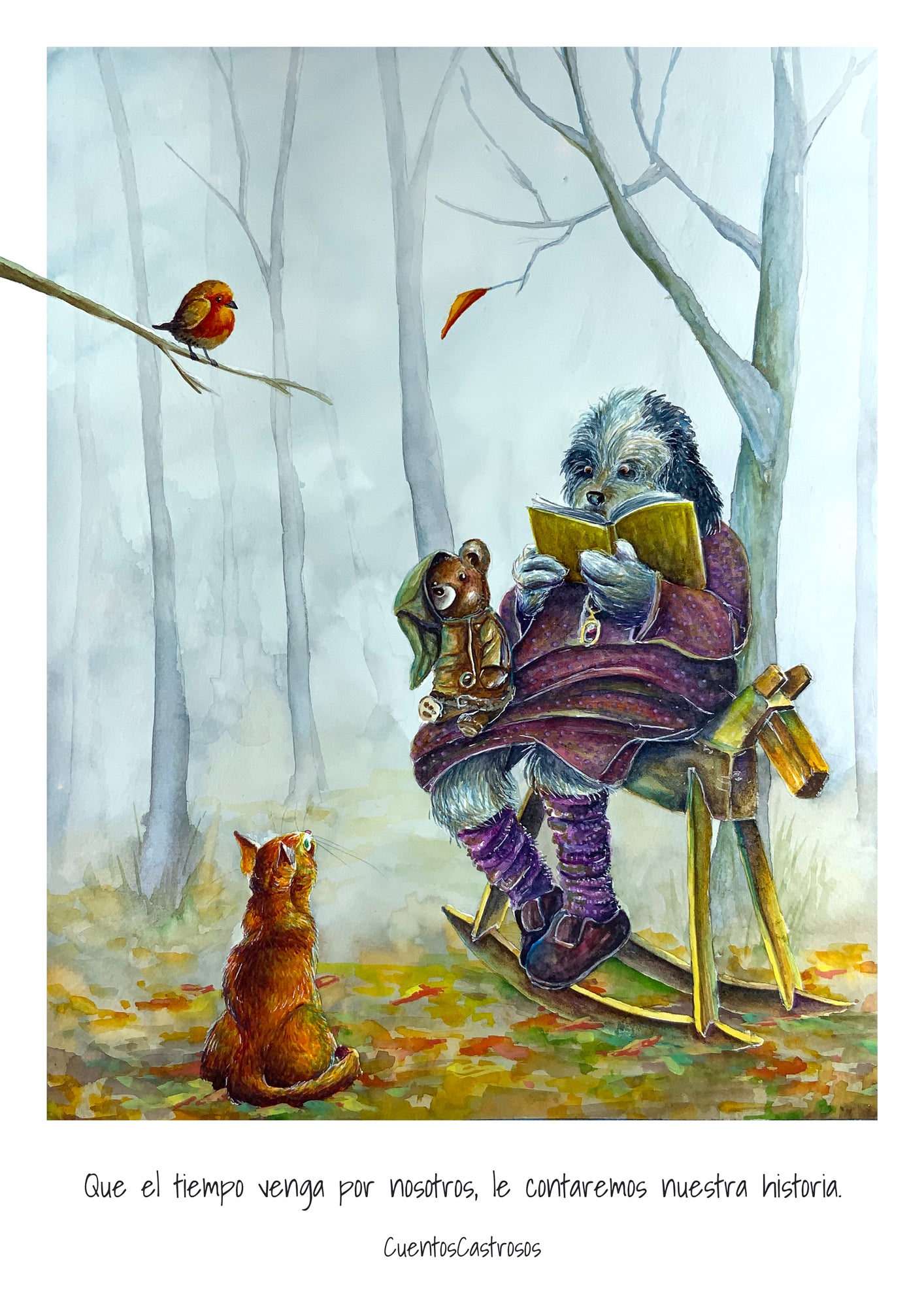 Masha y el tiempo - Print