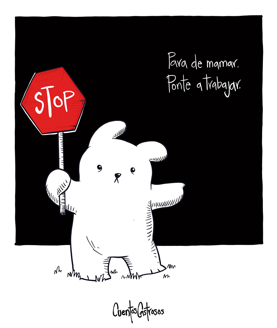 Para de mamar - Print