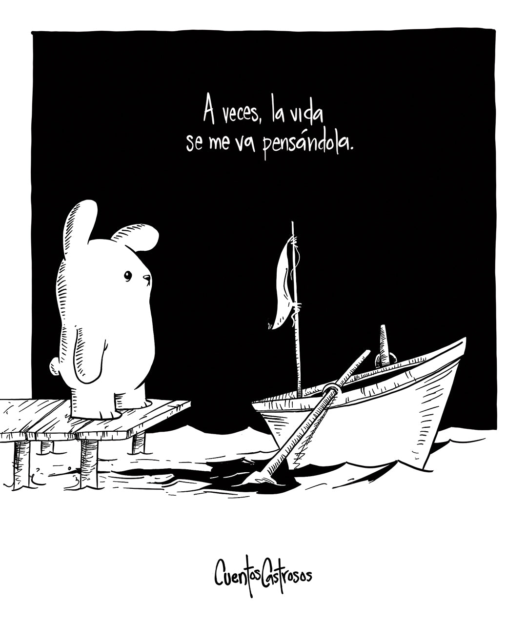Pensar demasiado - Print