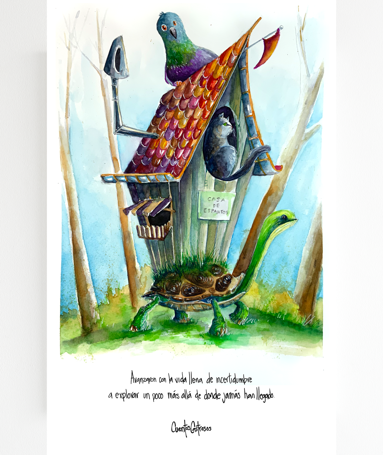 Casa de espantos - Print