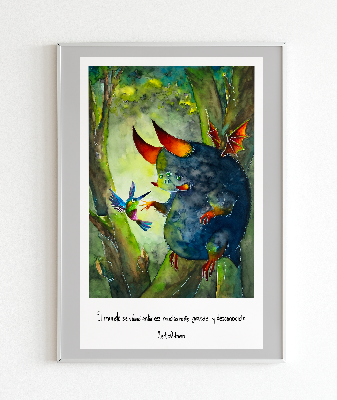 El mundo desconocido - Print
