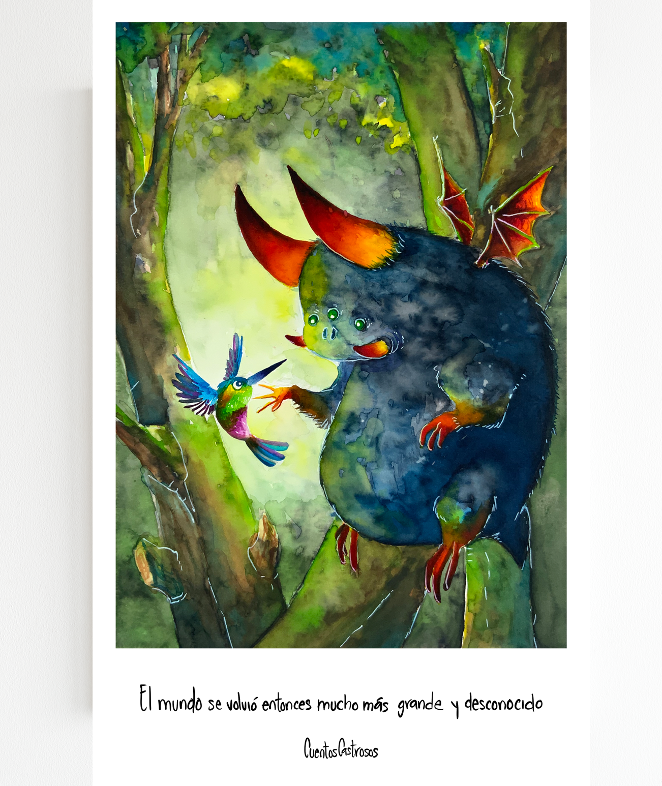 El mundo desconocido - Print