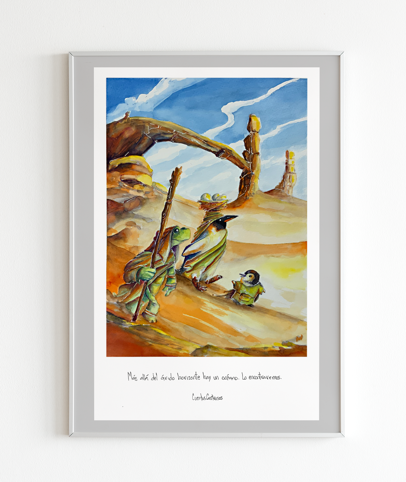 En busca del océano - Print