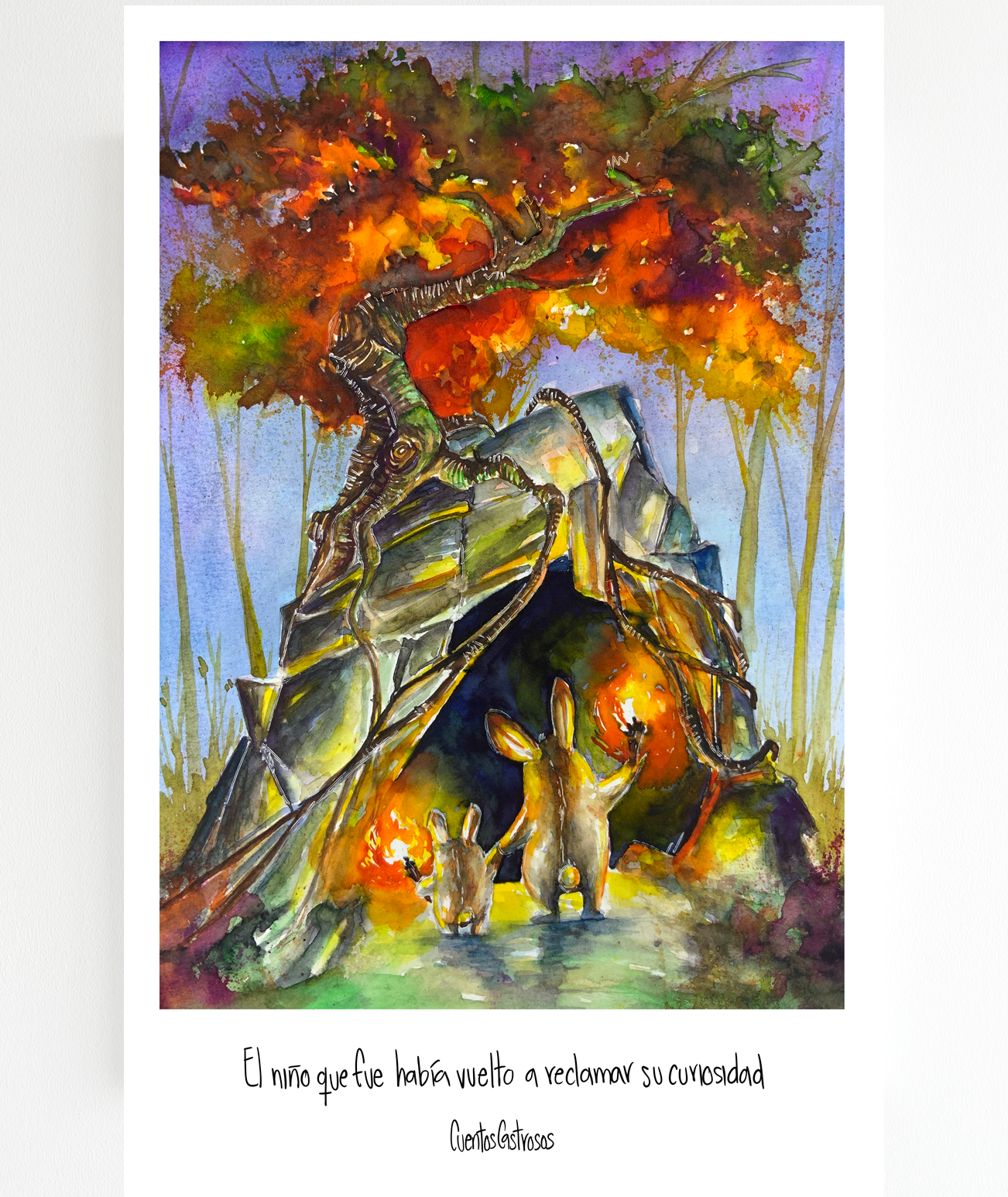 La cueva - Print