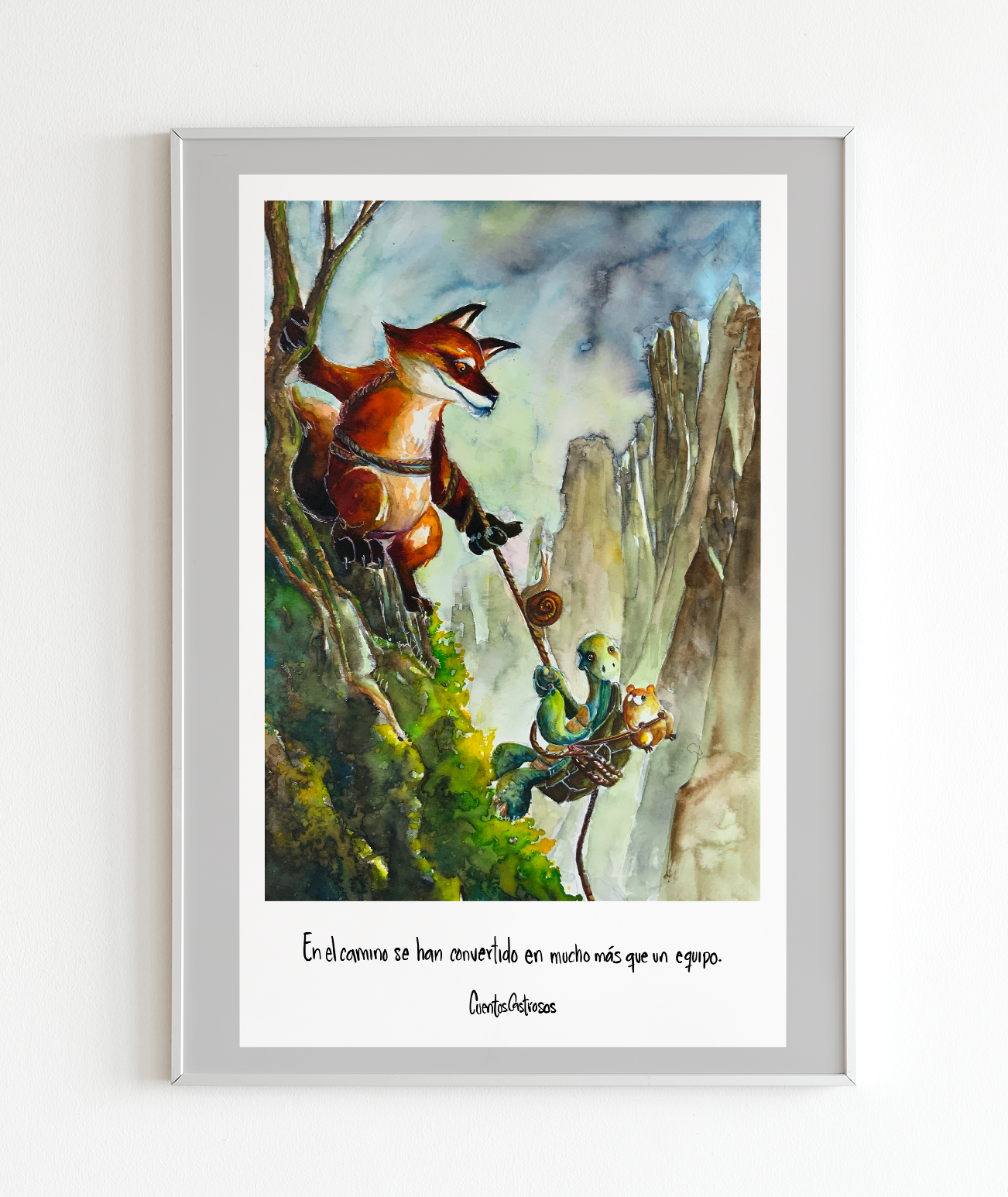 Subir la montaña - Print